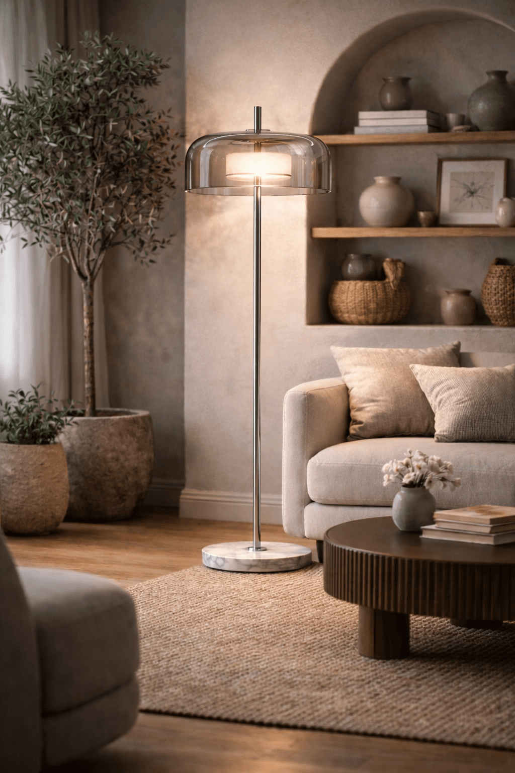 VEYRA AURA Chrome – Marble Edition Lambader